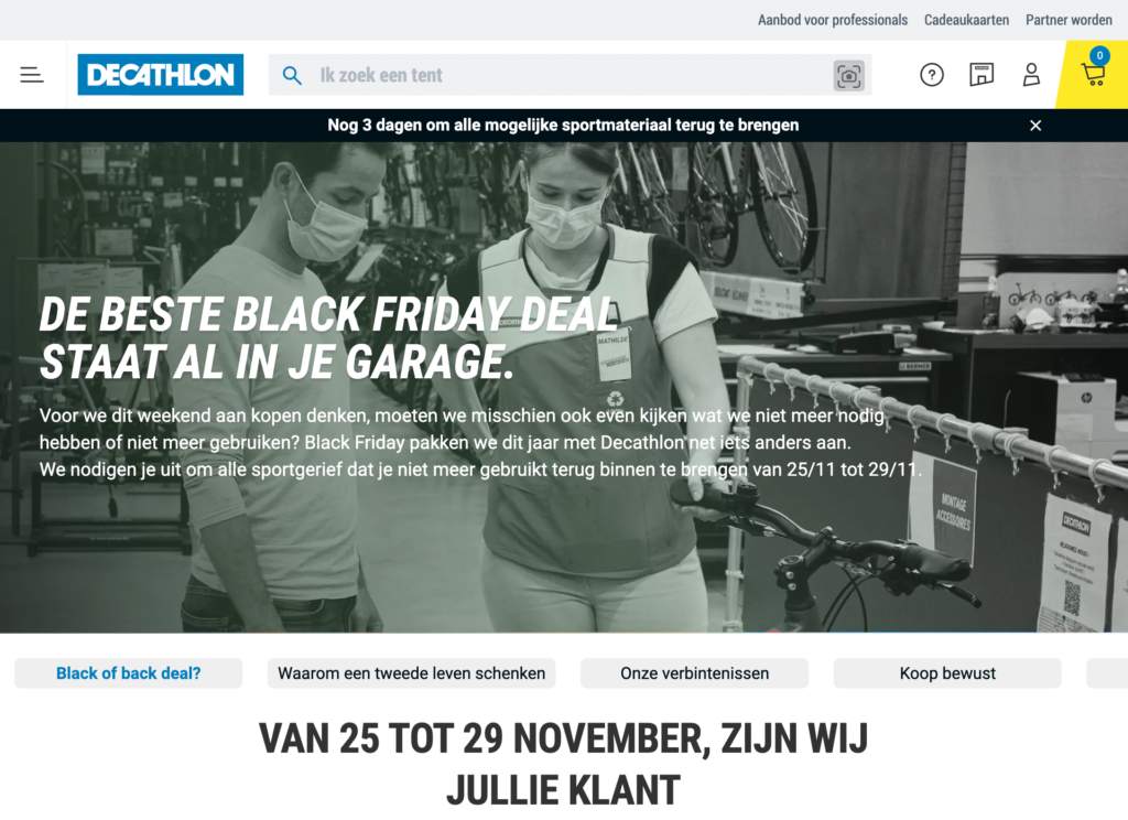 Decathlon - back friday